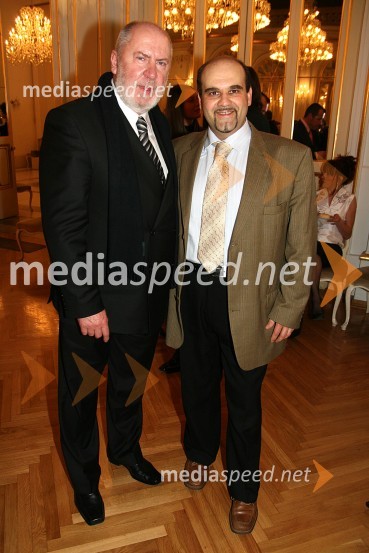 Stane Jurgec, umetniški vodja Opere in baleta SNG Maribor in Lorenzo Castriota Skanderbeg, dirigentPremiera opere Faust v SNG Maribor