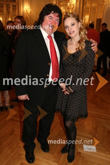 Janez Lotrič, operni pevec in Sabina Cvilak, operna pevkaPremiera opere Faust v SNG Maribor