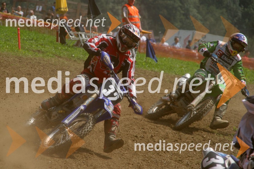 Christofer Kallies, Švedska in Tomas Bucenec, SlovaškaMOTOKROS, dirka za evropsko prvenstvo do 125ccm