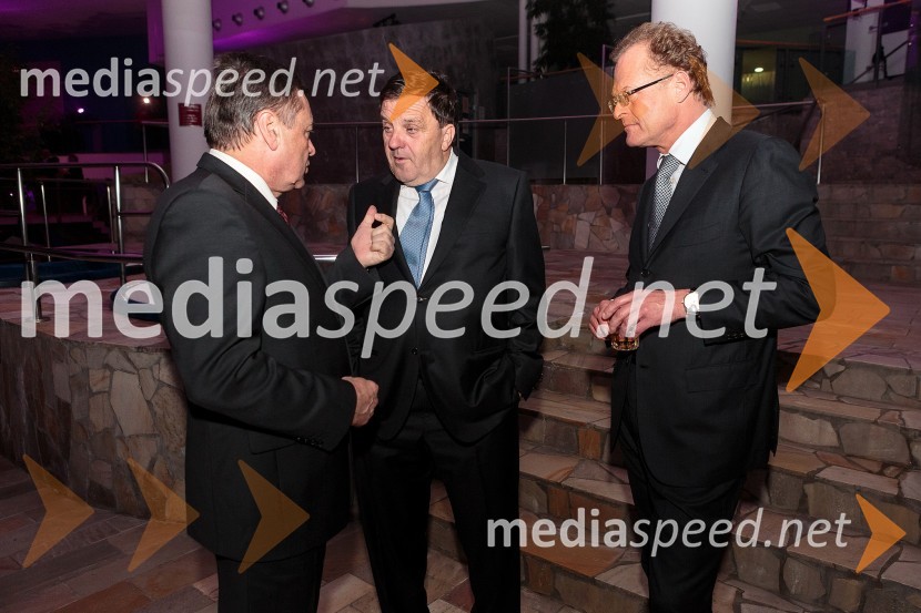  Zoran Janković, župan MOL;  ... ;  Janez  Škrabec, direktor Riko d.o.o.BTC praznuje 60 let, slavnostni sprejem