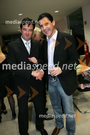 Bojan Auer, lastnik Optike Auer in Stojan Auer, Net TVPredstavitev kolekcije očal Optike Auer na Porsche Ptujska cesta Maribor