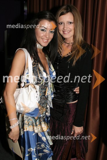 Sanja Grohar, Miss Slovenije 2005 in Tanja Hauptman, 1. spremljevalka Miss Slovenije in Miss Ona 2004Danes praznuje: Sanja Grohar