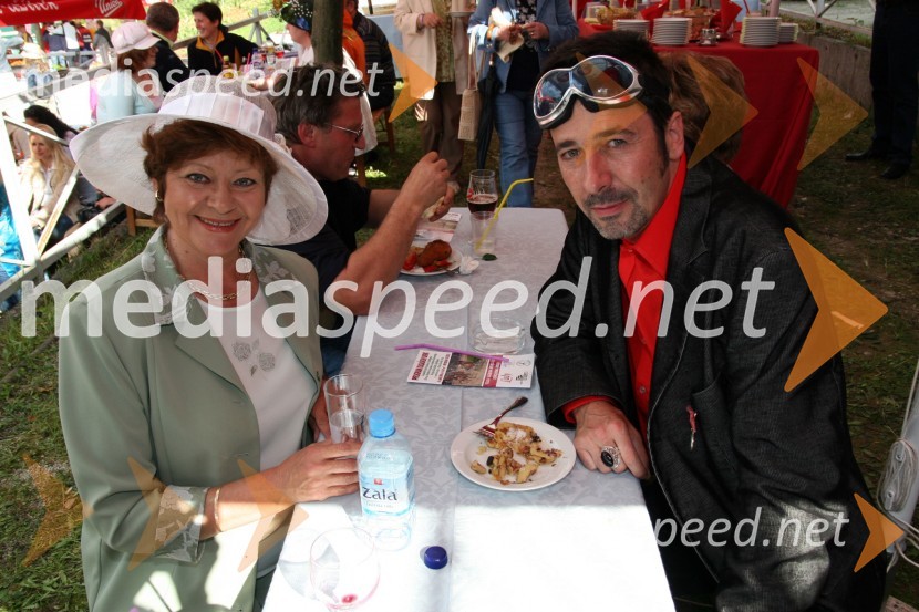 Ajda Kalan, nekdanja radijska in televizijska voditeljica in Franci KekV spomin: Ajda Kalan, radijska in televizijska voditeljica