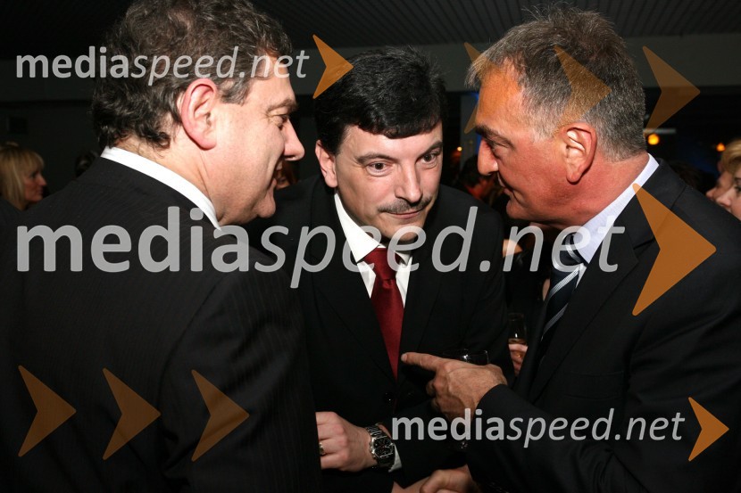 Janez Božič, minister za promet, ... in Kristijan Janc, župan občine SevnicaIzbor naj voditelja TV Novo mesto