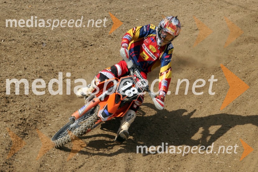 Christofer Kallies, ŠvedskaMOTOKROS, dirka za evropsko prvenstvo do 125ccm