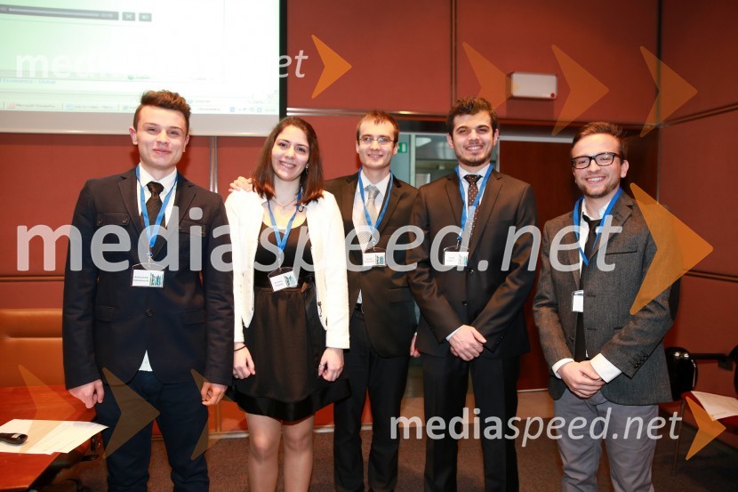 Člani ekipe Sv. Ciril in Metod, Ekonomska fakulteta SkopjeCFA Institute Research Challenge Slovenija