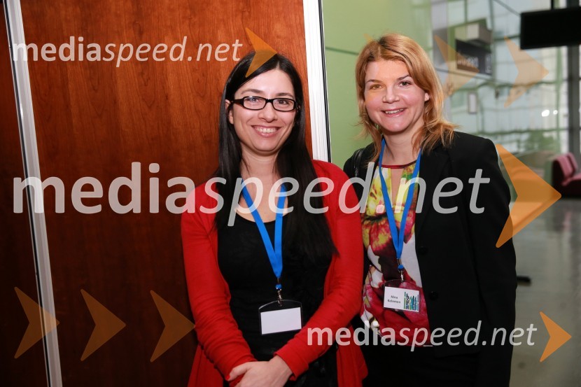  Paula Martin Sanchez, Schneider Eletric;  Nina Kelemen,  CFA, članica Odbora ZSFS, člani zmagovalne ekipe Ekonomske fakultete, LjubljanaCFA Institute Research Challenge Slovenija