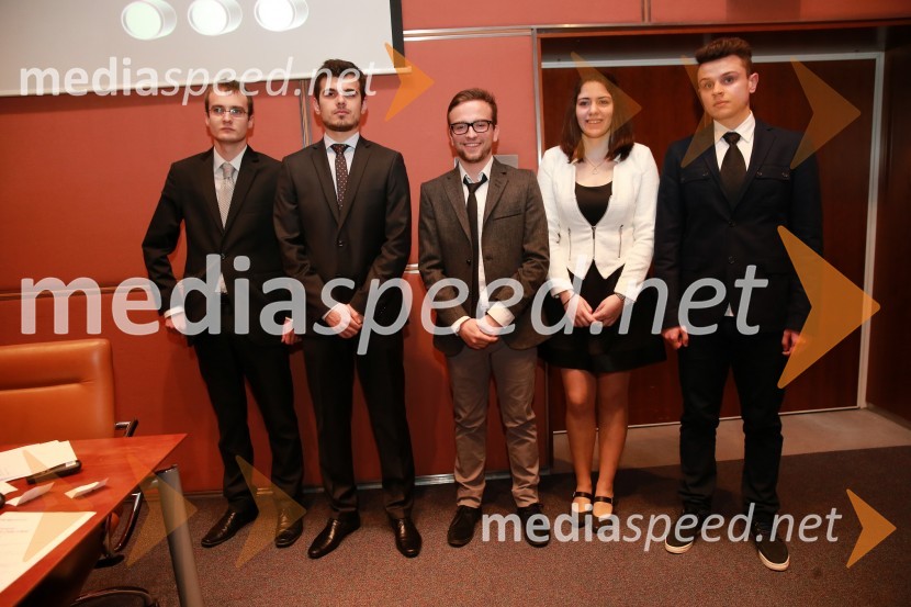 Člani ekipe Sv. Ciril in Metod, Ekonomska fakulteta, SkopjeCFA Institute Research Challenge Slovenija