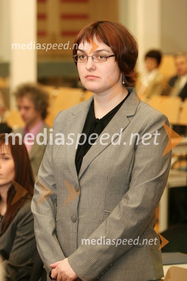 Dr. Marija Javornik KrečičPromocija doktorjev znanosti Univerze v Mariboru, Marec 2007
