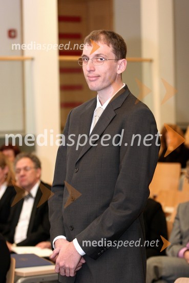 Dr. Matjaž PercPromocija doktorjev znanosti Univerze v Mariboru, Marec 2007