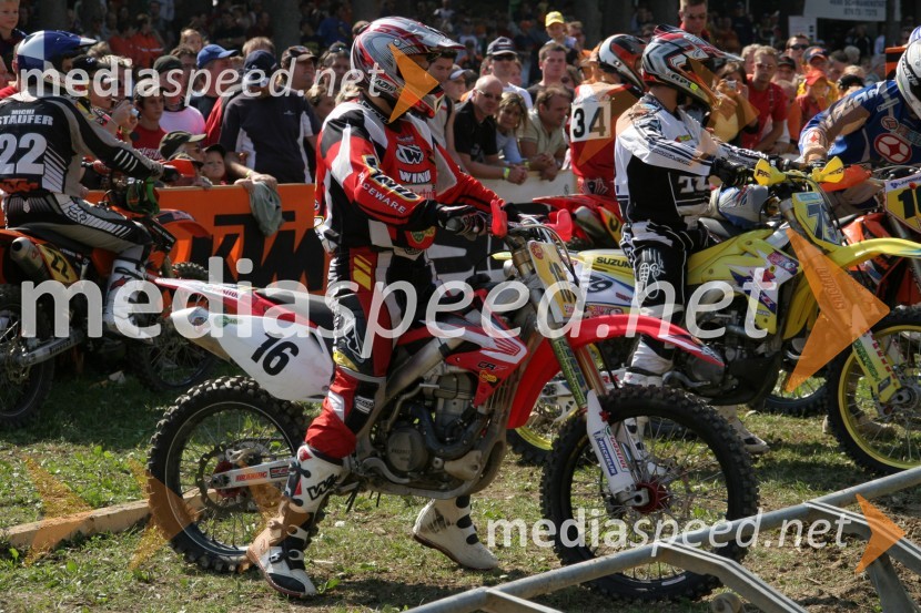 Jaka Može, Slovenija pred štartomMOTOKROS, dirka za svetovno prvenstvo MX3