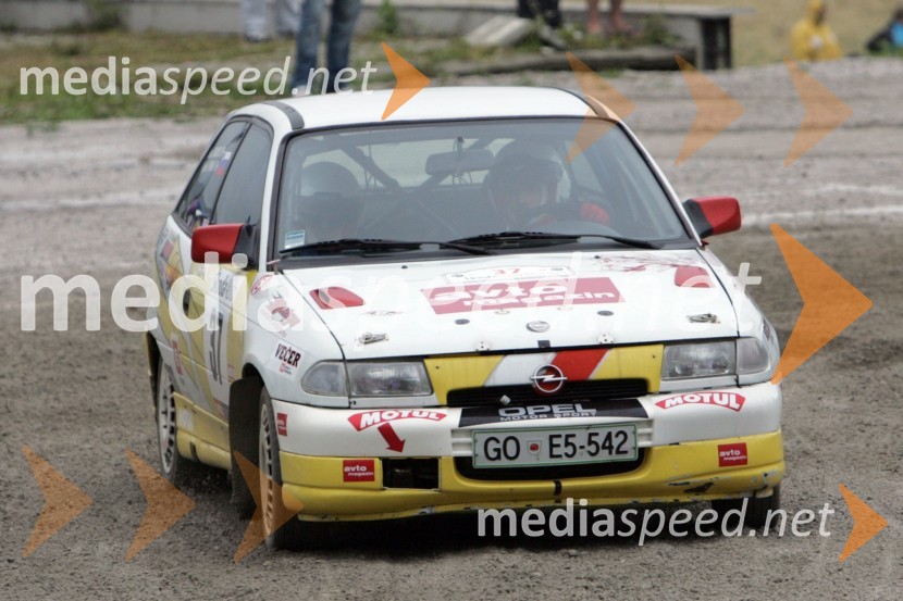 Aljoša Mrak in Saša Trobec (Slovenija)RALLY, 3.Škoda rally Maribor