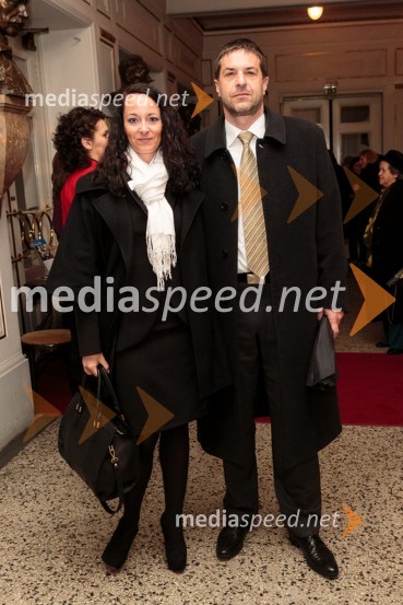  Tanja Bohl, odvetnica;  Uroš ČermanMedeja, premiera predstave Drama Ljubljana