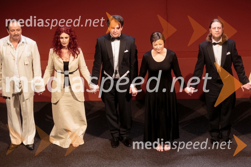  Matjaž Tribušon, igralec;  Maja Sever, igralka;  ... ;  Nataša Barbara Gračner, igralka;  ... Medeja, premiera predstave Drama Ljubljana