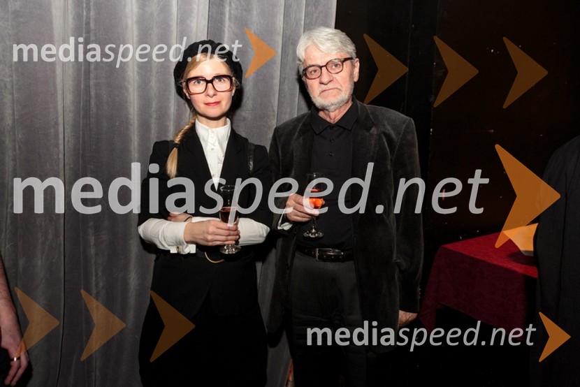 Natalija Pihler, profesorica nemščine;  Ivo Svetina, pisateljMedeja, premiera predstave Drama Ljubljana