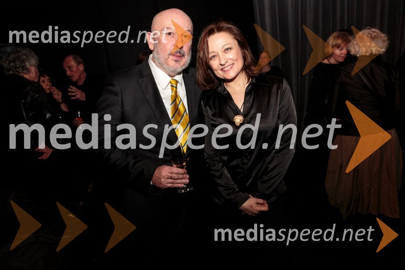  Ivo  Godnič, igralec;  Nataša Barbara Gračner, igralkaMedeja, premiera predstave Drama Ljubljana