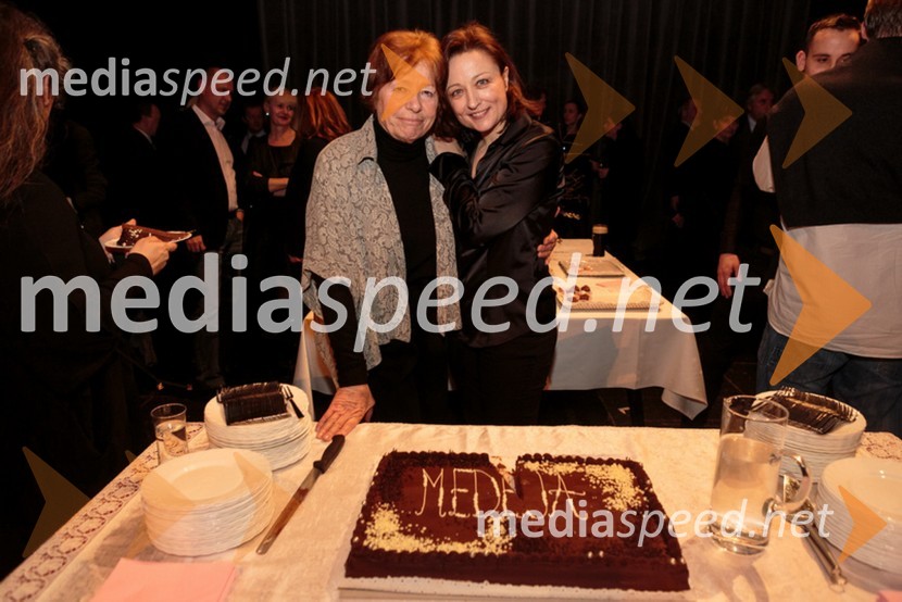  Meta Hočevar;  Nataša Barbara Gračner, igralkaMedeja, premiera predstave Drama Ljubljana