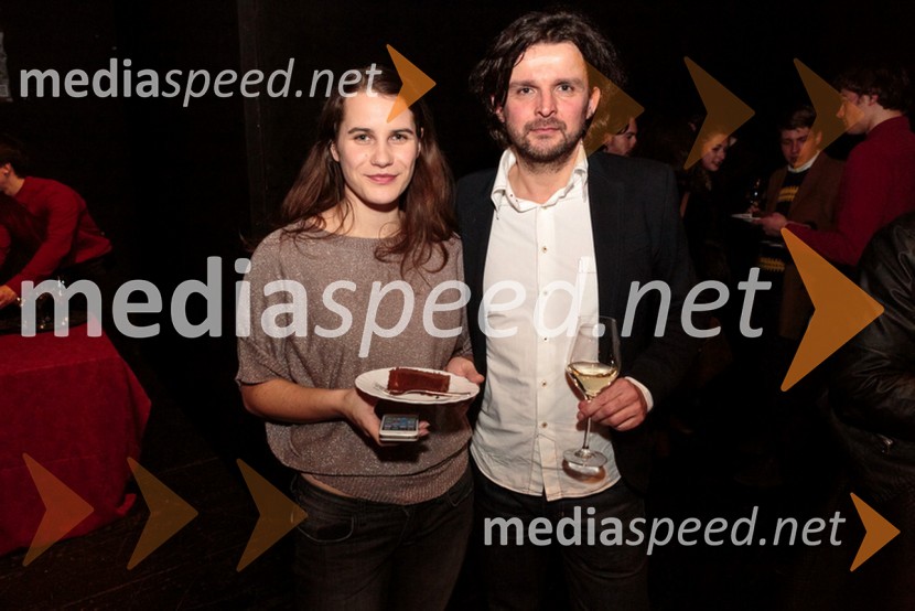  Eva Kraševec, dramaturginja;  Peter Sotošek Štular, ravnatelj SNG Opera in balet LjubljanaMedeja, premiera predstave Drama Ljubljana