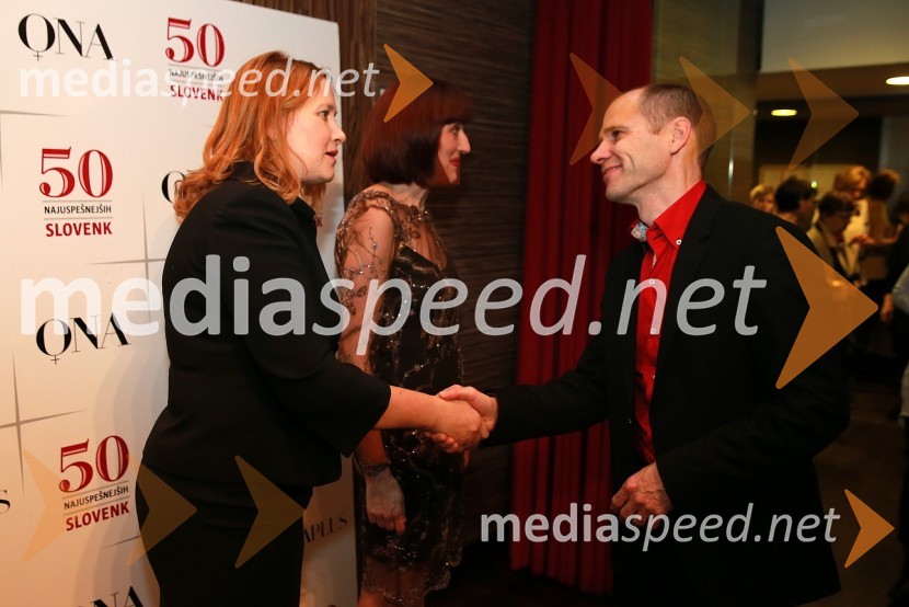 mag. Irma Gubanec, predsednica uprave Delo d.d.;  dr. Uroš Grilc, minister za kulturoOna 365 za leto 2013 je Jolka Milič