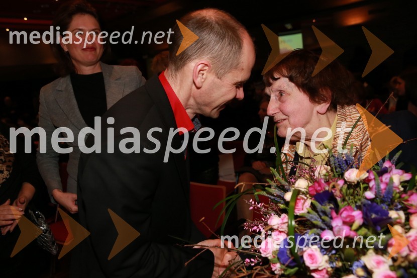  dr. Uroš Grilc, minister za kulturo;  Jolka Milič,  prevajalka, publicistka, pesnicaOna 365 za leto 2013 je Jolka Milič