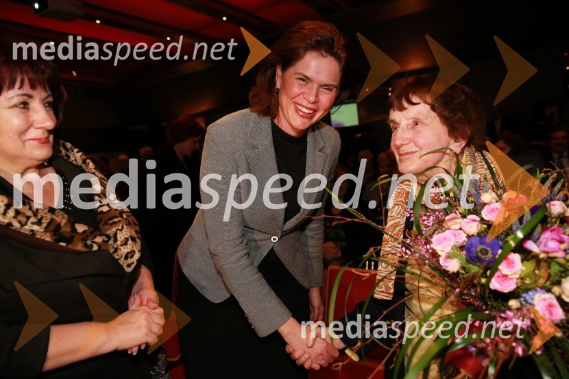  Vlasta Nussdorfer, varuhinja človekovih pravic; mag. Alenka Bratušek, predsednica vlade Republike Slovenije;  Jolka Milič,  prevajalka, publicistka, pesnicaOna 365 za leto 2013 je Jolka Milič