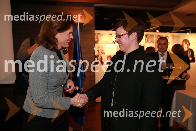 mag. Alenka Bratušek, predsednica vlade Republike Slovenije; dr. Aleksandra  Berberih Slana, direktorica Muzeja narodne osvoboditve MariborOna 365 za leto 2013 je Jolka Milič