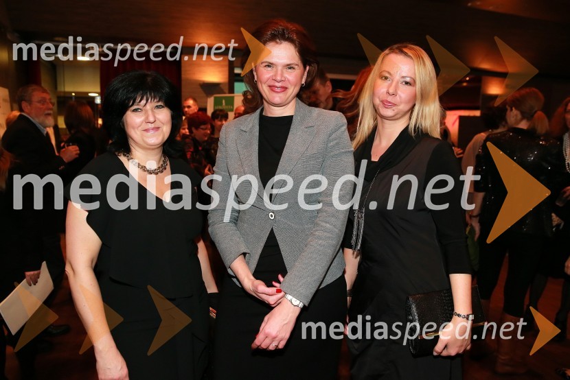 Judita Železnik, tržno komuniciranje Kozmetike Afrodita; mag. Alenka Bratušek, predsednica vlade Republike Slovenije;  Mišela  Firšt Vučenović, Kozmetika AfroditaOna 365 za leto 2013 je Jolka Milič