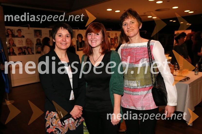  Nina Peče Grilc, direktorica Kinodvor;  Tjaša Malalan, oblikovalka nakita;  Karmen Malalan, Draguljarna MalalanOna 365 za leto 2013 je Jolka Milič
