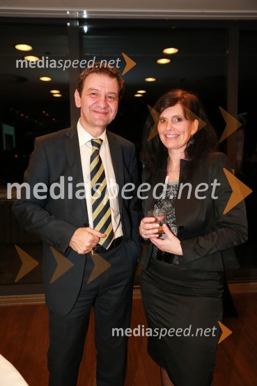 mag. Simon  Vrhunec, direktor UKC Ljubljana;  Alenka VrhunecOna 365 za leto 2013 je Jolka Milič