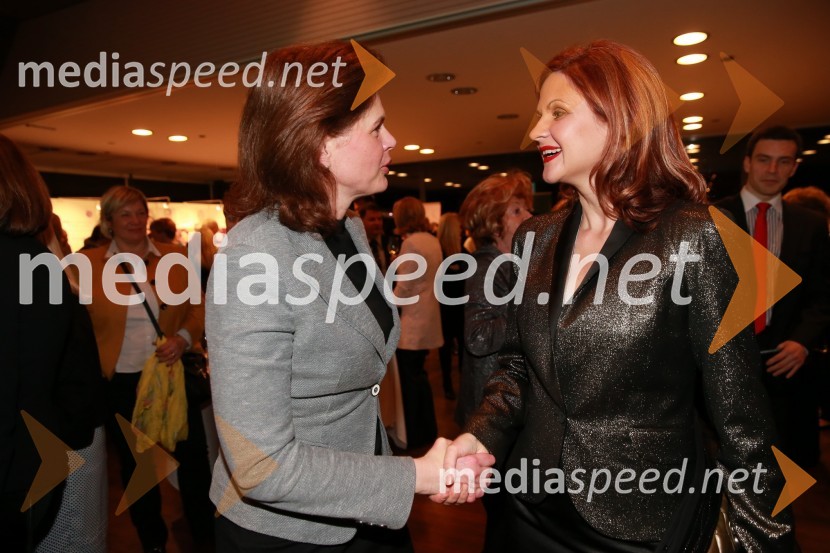 mag. Alenka Bratušek, predsednica vlade Republike Slovenije; mag. Norma Bale, pisateljica, direktorica KultproturOna 365 za leto 2013 je Jolka Milič