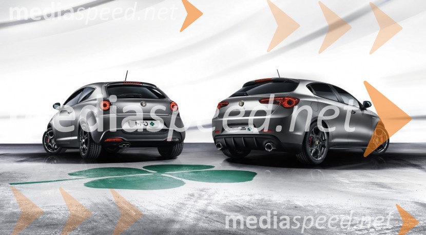 Alfa Romeo Mito in Giulietta Quadrifoglio Verde84. avtomobilski salon v Ženevi