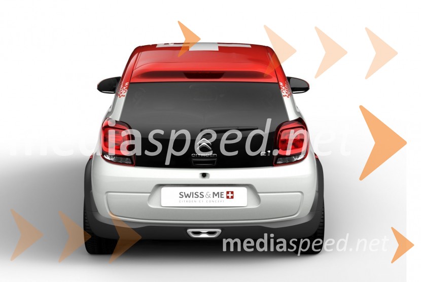 Citroën C1 Swiss & Me84. avtomobilski salon v Ženevi