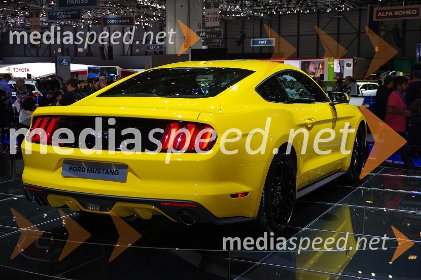 Ford MustangUtrinki iz 84. avtomobilskega salona v Ženevi