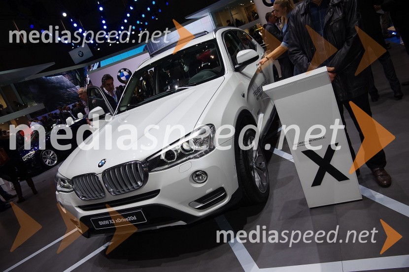 BMW X3Utrinki iz 84. avtomobilskega salona v Ženevi