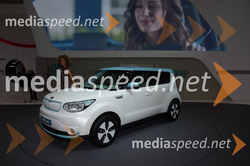 Kia Soul EVUtrinki iz 84. avtomobilskega salona v Ženevi