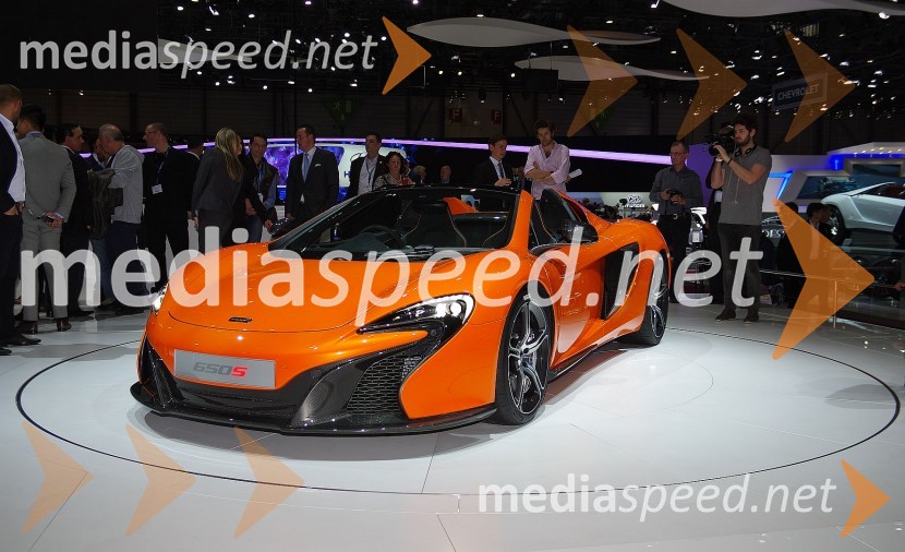 McLaren 650SUtrinki iz 84. avtomobilskega salona v Ženevi