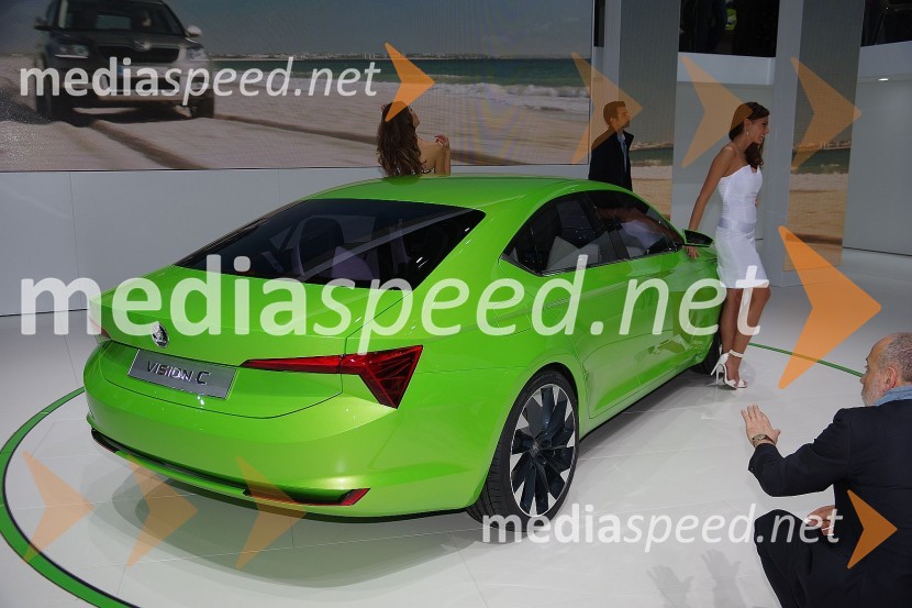 Škoda Vision C ConceptUtrinki iz 84. avtomobilskega salona v Ženevi