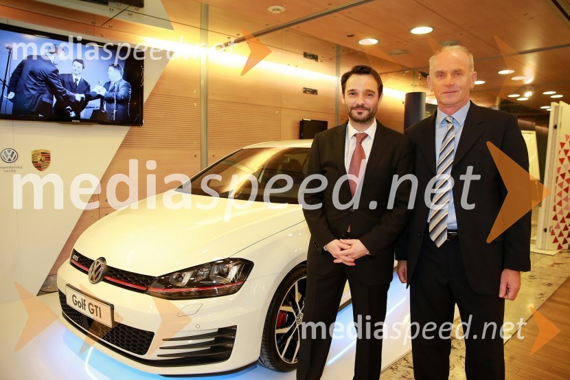  Danilo Ferjančič, generalni direktor Porsche Slovenija d.o.o;  Jože  Mermal, predsednik uprave BTC-ja46. podelitev nagrad Gospodarske zbornice Slovenije