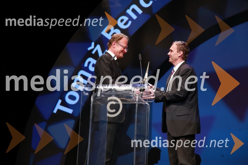  Janez  Škrabec, direktor Riko d.o.o.;  Marko Cvetko, član uprave Cinkarna Celje46. podelitev nagrad Gospodarske zbornice Slovenije