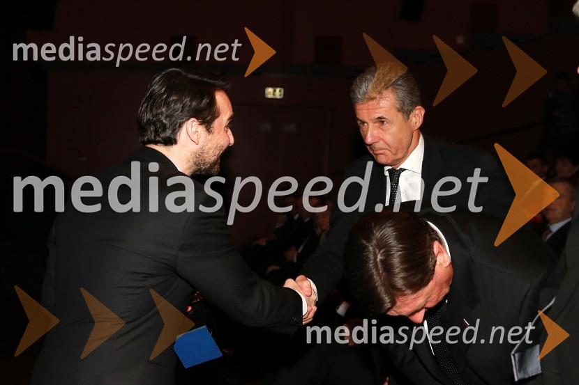  Danilo Ferjančič, generalni direktor Porsche Slovenija d.o.o;  Stojan Petrič, predsednik uprave Kolektor group46. podelitev nagrad Gospodarske zbornice Slovenije