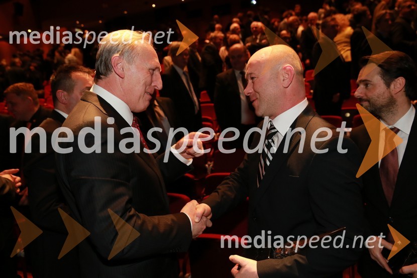 dr. Otmar Zorn, generalni direktor Iskra Zaščite d.o.o.;  Janez Janko Kodila, direktor Kodila d.o.o.46. podelitev nagrad Gospodarske zbornice Slovenije