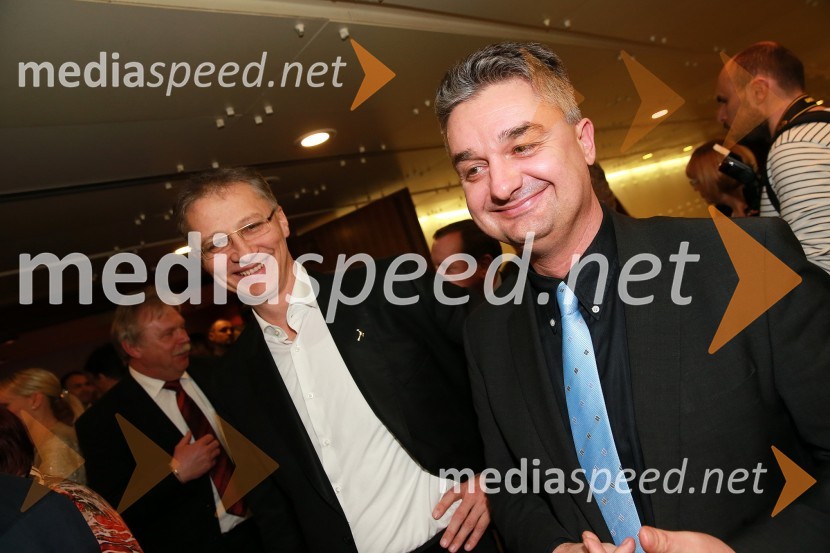 dr. Igor Lukšič, predsednik SD;  Goran Novković, svetovalec generalnega direktorja GZS46. podelitev nagrad Gospodarske zbornice Slovenije