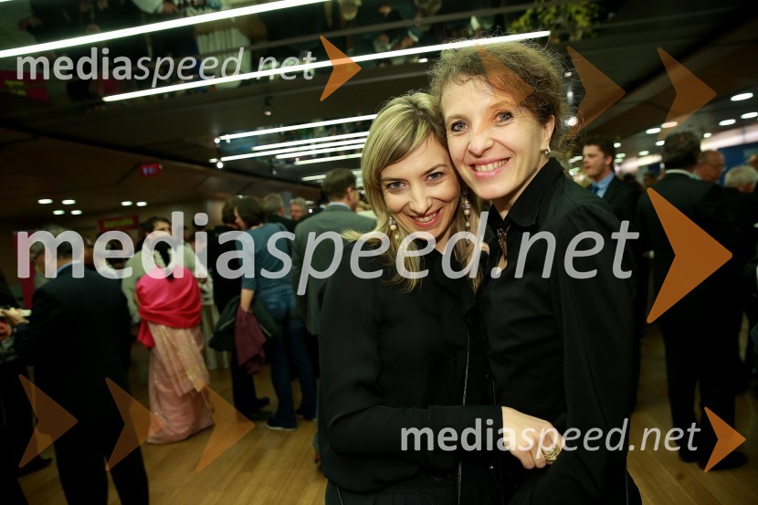  Tatjana Pogačnik, direktorica, Poslovna akademija Finance;  Polona Lovšin, Riko d.o.o.46. podelitev nagrad Gospodarske zbornice Slovenije