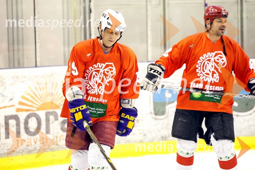  Janez Tušar, hokejist, Jesenice;  ... Humanitarni derbi hokejskih legend