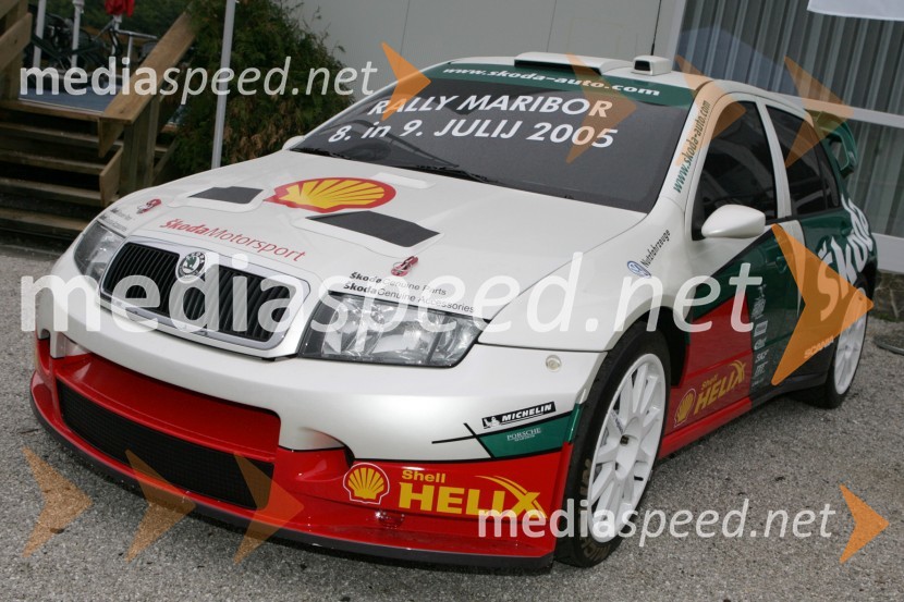 Škoda Fabia WRCRALLY, 3.Škoda rally Maribor