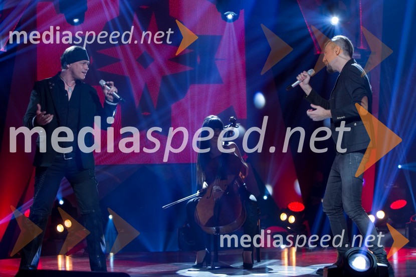  Samuel Lucas, glasbenik;  Nermin Puškar, glasbenikEMA 2014, zmagovalka je Tinkara Kovač!