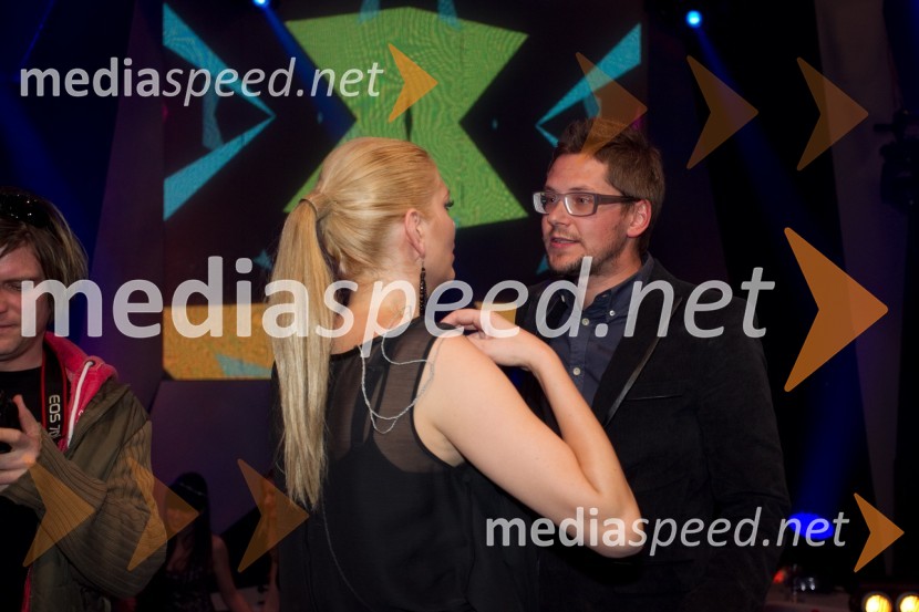  Manca  Špik, pevka;  Primož Goričnik, Agencija ŠpikEMA 2014, zmagovalka je Tinkara Kovač!