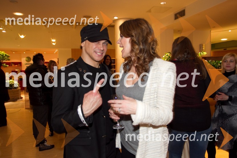  Samuel Lucas, glasbenik;  Hannah Mancini, pevkaEMA 2014, zmagovalka je Tinkara Kovač!