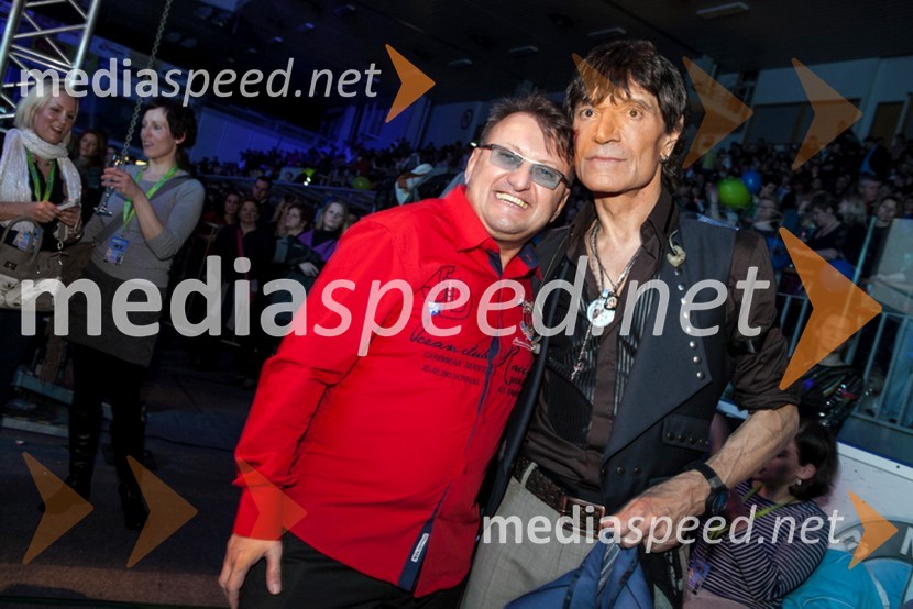  Davorin Obajdin, DJ Dady;  Jasmin Stavros, pevecAktualov dan žena 2014