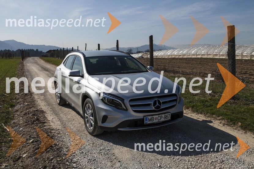 Novi Mercedes Benz razred GLA, slovenska predstavitev